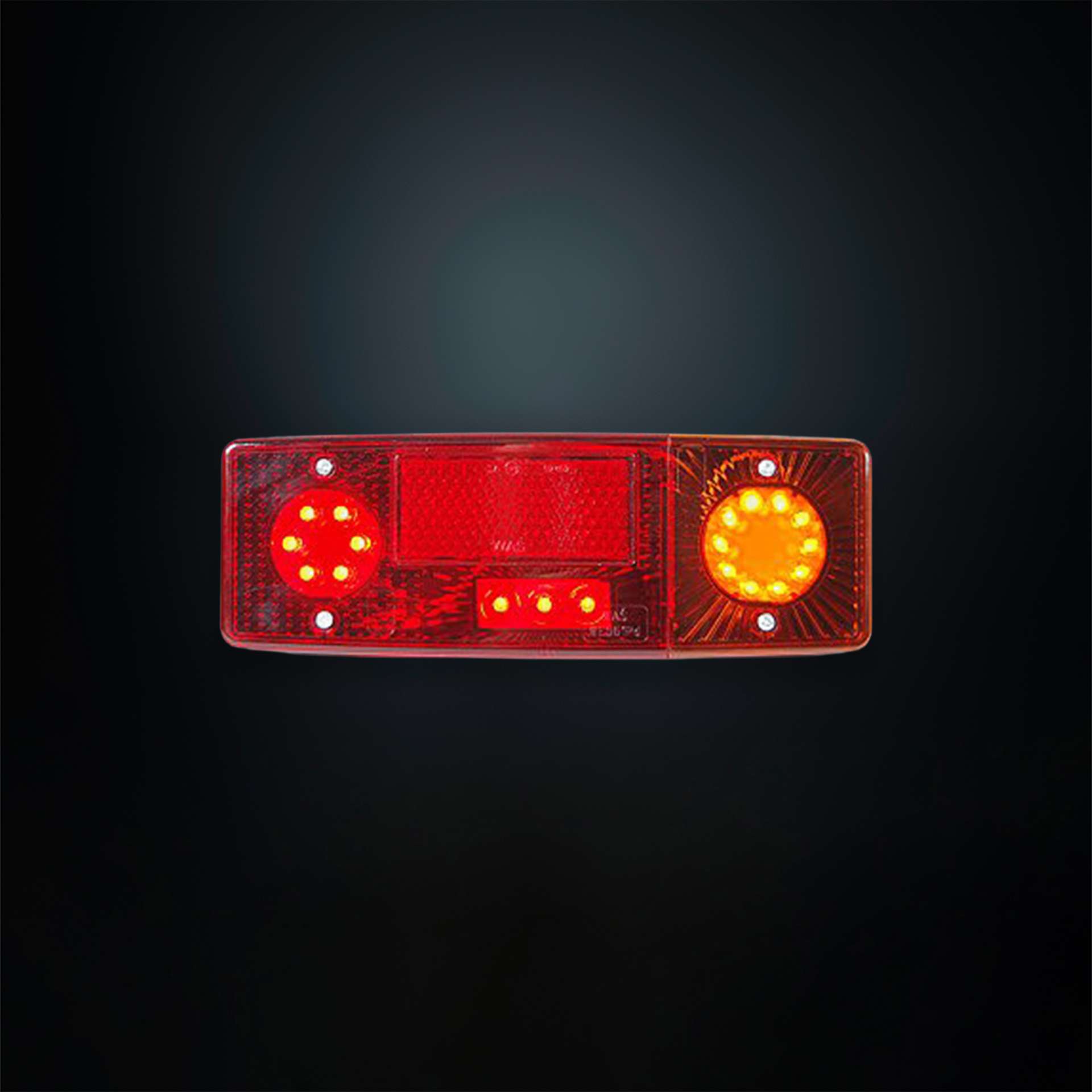 Πίσω Φανάρι 4 Λειτουργιών Δεξί Με Αντανακλαστικό Ορθογώνιο