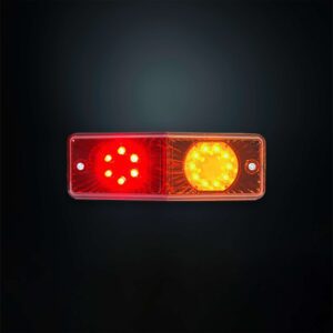 Πίσω φως 3 λειτουργιών universal ορθογώνιο