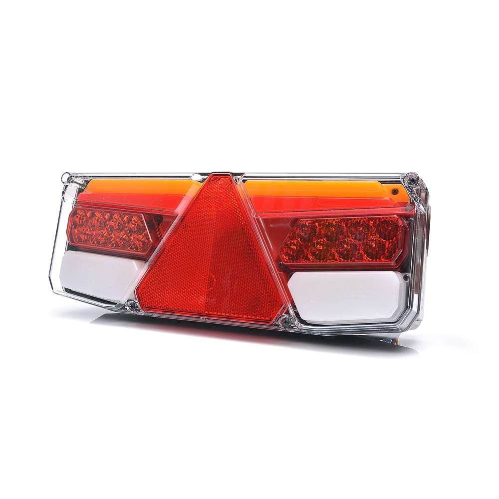 Πίσω Φανάρι Τρέιλερ 5 Λειτουργιών Αριστερό Με Δυναμικό Φλας Ορθογώνιο - Image 5