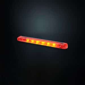 Fiberoptic φως φρένων με κόκκινο φακό 237 mm