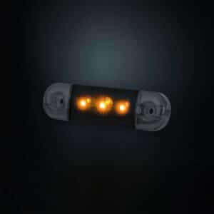 Πλευρικό φως σήμανσης Dark knight slim 3 LED