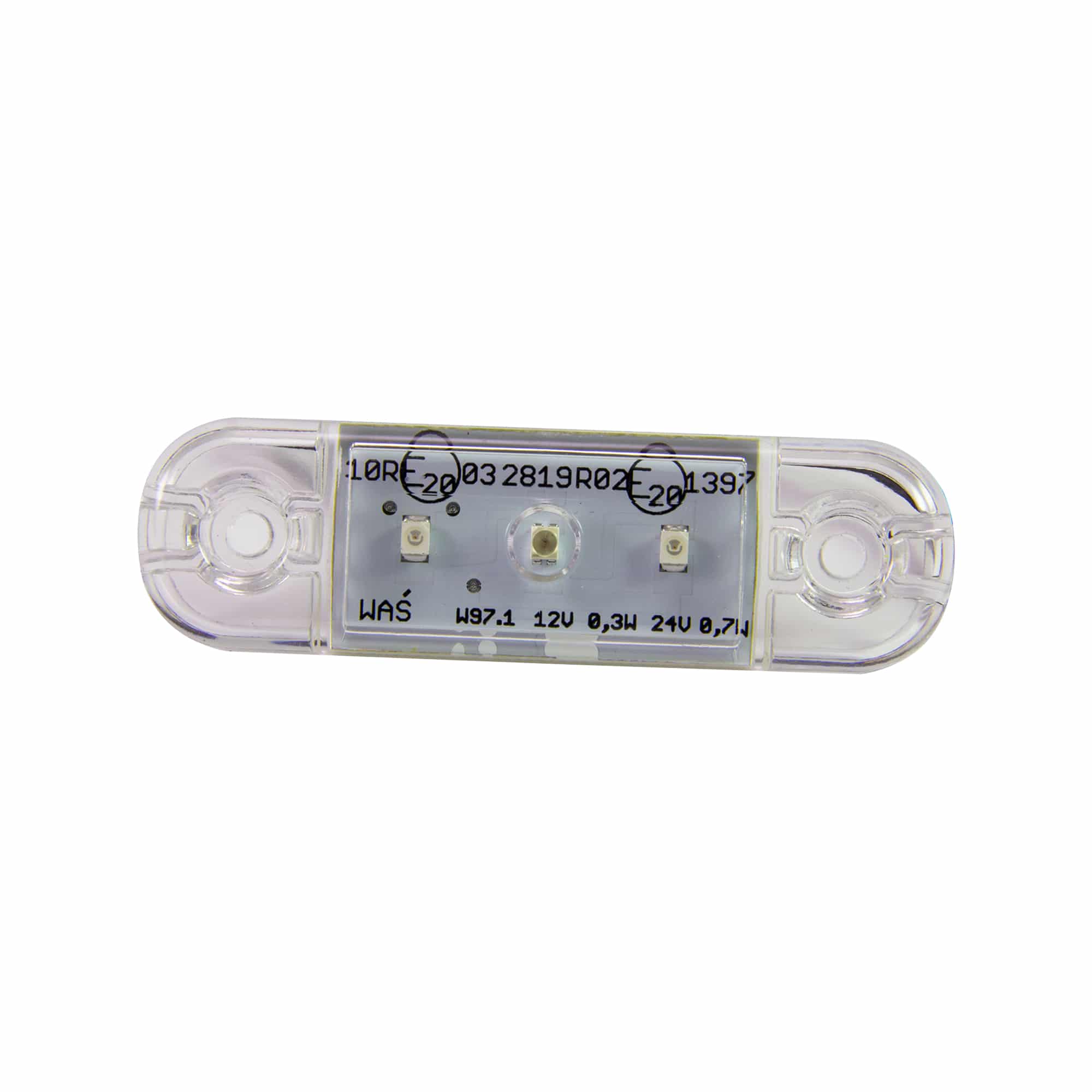 Πλαϊνό φως θέσης με 3 LED 10-36V | 1m καλώδιο