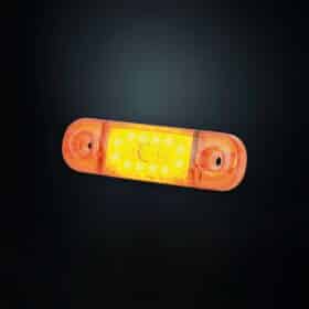 Λεπτός πλευρικός φανός 12 LED