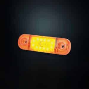 Λεπτός πλευρικός φανός 12 LED