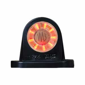 Λαστιχένιος Βραχίονας Φως Θέσης Πίσω/Μπροστά Με Διάφανο Φακό