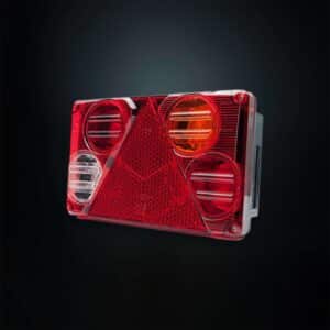 Πίσω φανάρι 5 λειτουργιών για τρέιλερ, δεξί, ορθογώνιο σχήμα