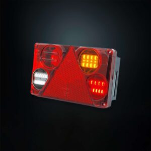 Πίσω Φανάρι Τρέιλερ Led 5 Λειτουργιών Δεξί Ορθογώνιο