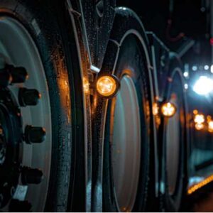 Alternative view of Πλήρες σετ αριστερού λαστιχένιου βραχίονα με φως θέσης εμπρός/πίσω