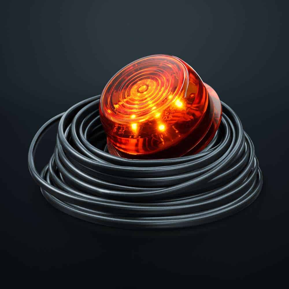 Πλαϊνό φως θέσης  Viking με 6 LED, καλώδιο 10 m - Image 3