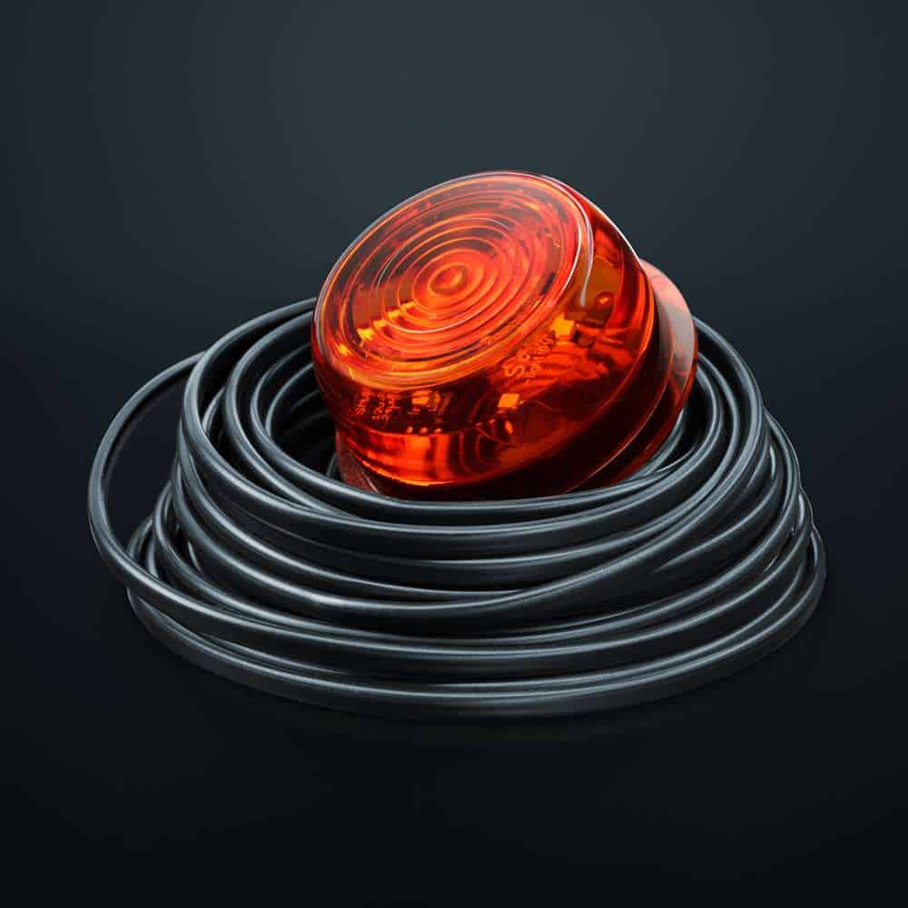 Πλαϊνό φως θέσης  Viking με 6 LED, καλώδιο 10 m - Image 6