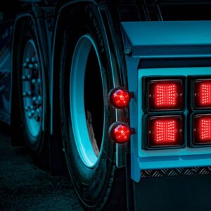 Alternative view of Πίσω φως θέσης Dark knight viking 6 LED