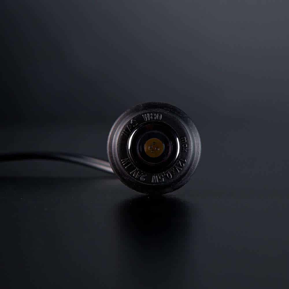 Στρογγυλό πλευρικό φως σήμανσης Freedom black raven 29mm - Image 5