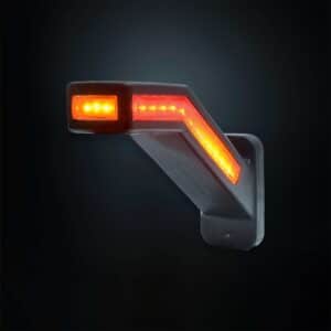 Φως θέσης Rubber Arm αριστερό πίσω/πλευρικό/φλας/μπροστά