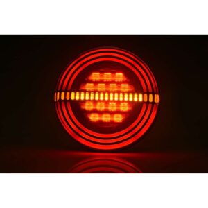 Alternative view of Πίσω φανάρι 3 λειτουργιών universal στρογγυλό 142mm