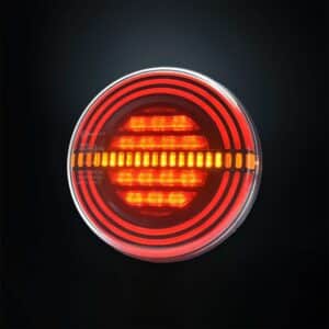 Πίσω φανάρι 3 λειτουργιών universal στρογγυλό 142mm