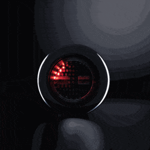 Alternative view of Πίσω φως Dark Knight IZE LED 3 λειτουργιών στρογγυλό δεξί