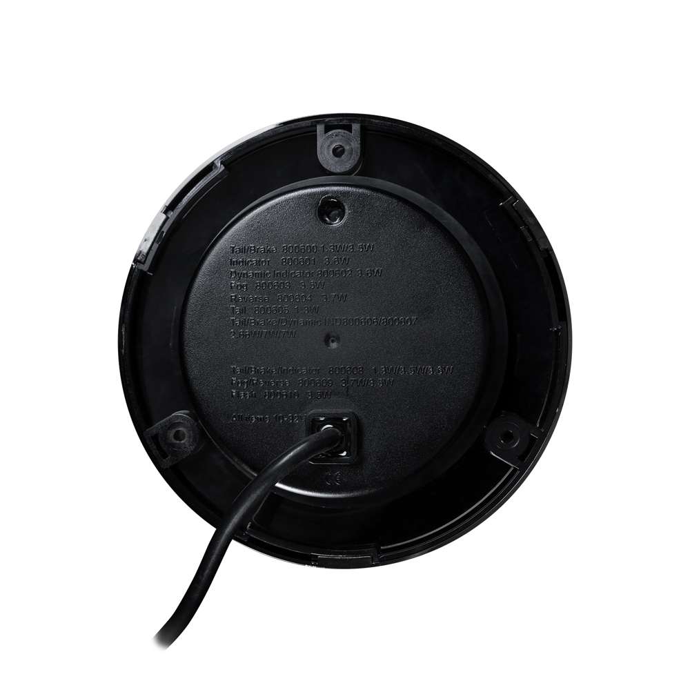 Πίσω φλας Dark knight ize led στρογγυλό - Image 4