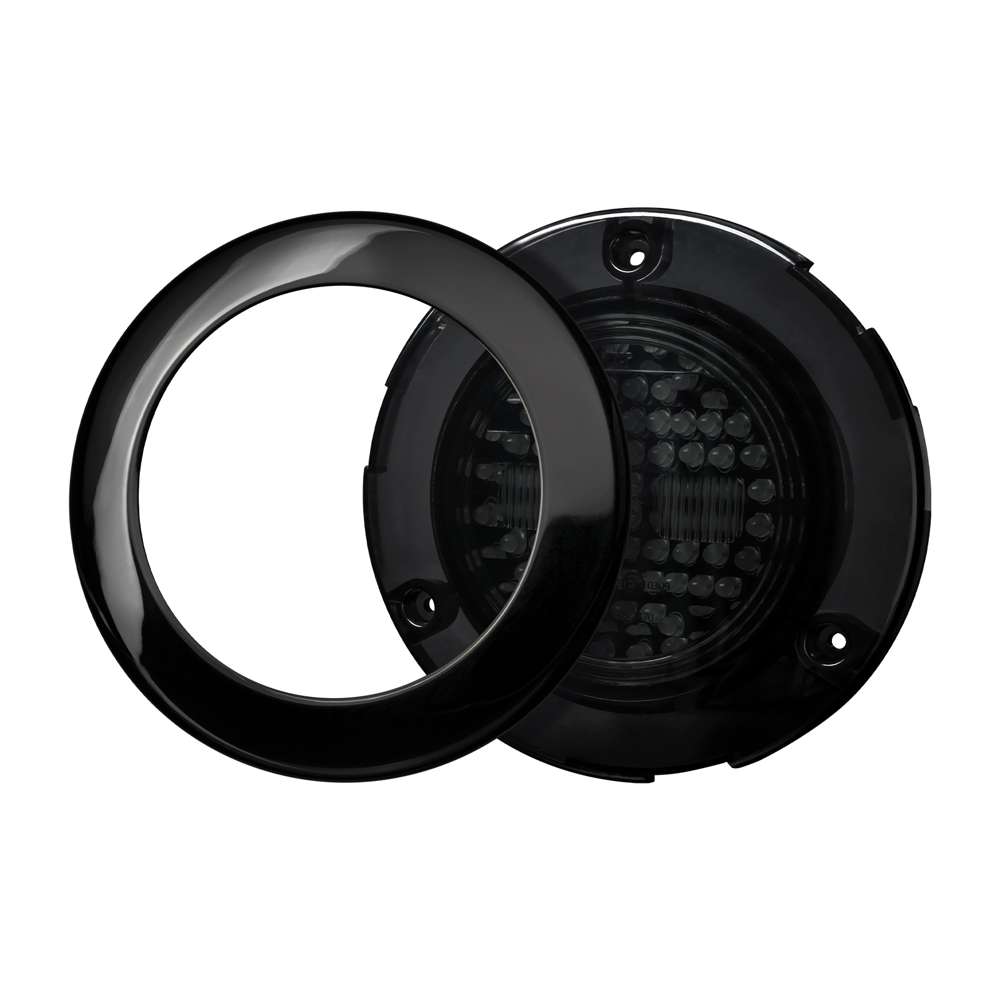 Πίσω φλας Dark knight ize led στρογγυλό - Image 6
