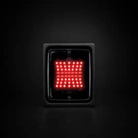 Φως ομίχλης Dark Knight IZE LED τετράγωνο