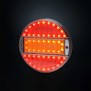 Πίσω φως 3 λειτουργιών στρογγυλό