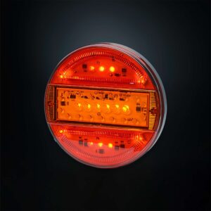 Πίσω Φανάρι 3 Λειτουργιών Στρογγυλό 140mm