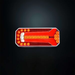 STRANDS 5 FUNC. TAILLIGHT UNIVERSAL RECTANGULAR