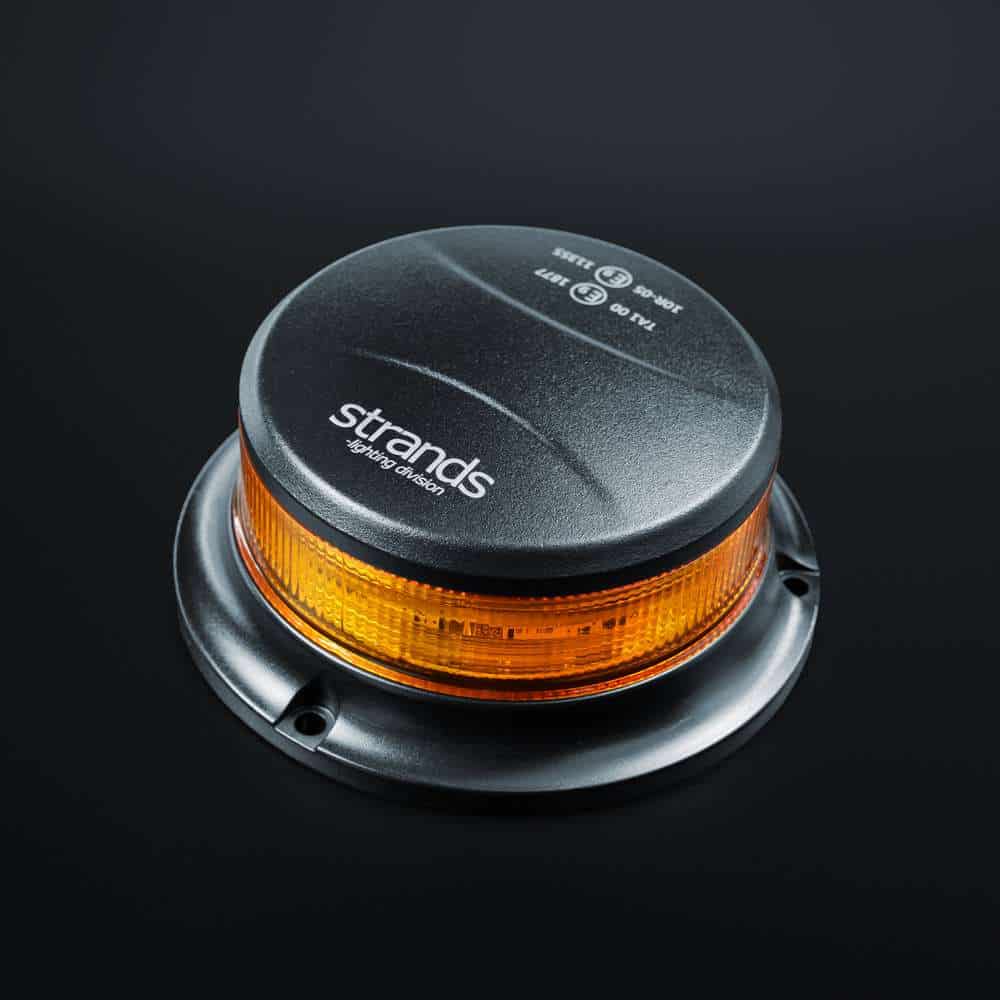 Προειδοποιητικός φάρος slim LED πορτοκαλί - Image 3