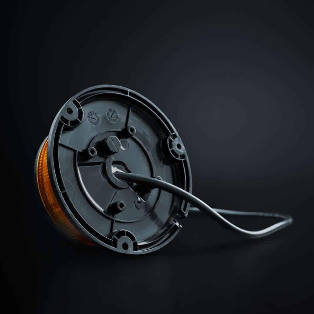 Προειδοποιητικός φάρος slim LED πορτοκαλί - Image 4