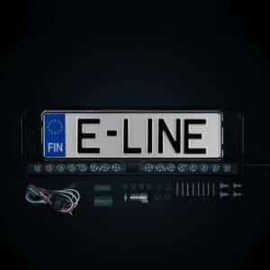 Alternative view of Μπάρα Led με βάση πινακίδας Nuuk E-Line DK 2×10″ 8793 Lumens