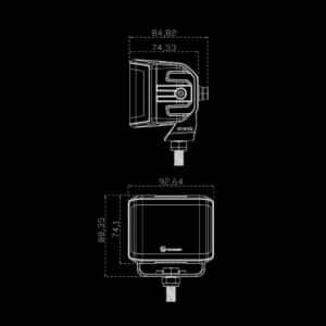 Alternative view of Φώς εργασίας Led Siberia XP Red Fox 44w 3450 Lumens