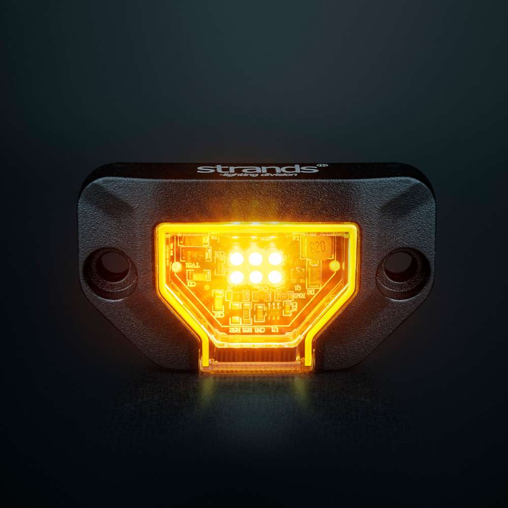 Φώς εργασίας Led Unity Rock Light Πορτοκαλί 340 Lumen - Image 3