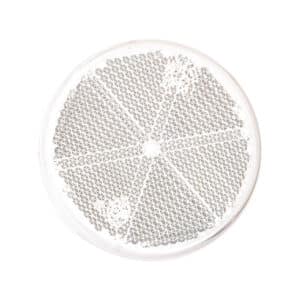 Ανακλαστικό Λευκό Στρογγυλό 60mm με ταινία