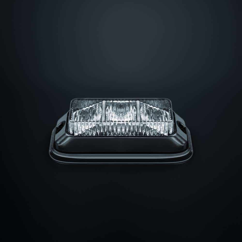 Κατευθυντικό προειδοποιητικό φως πορτοκαλί 3 LED - Image 3