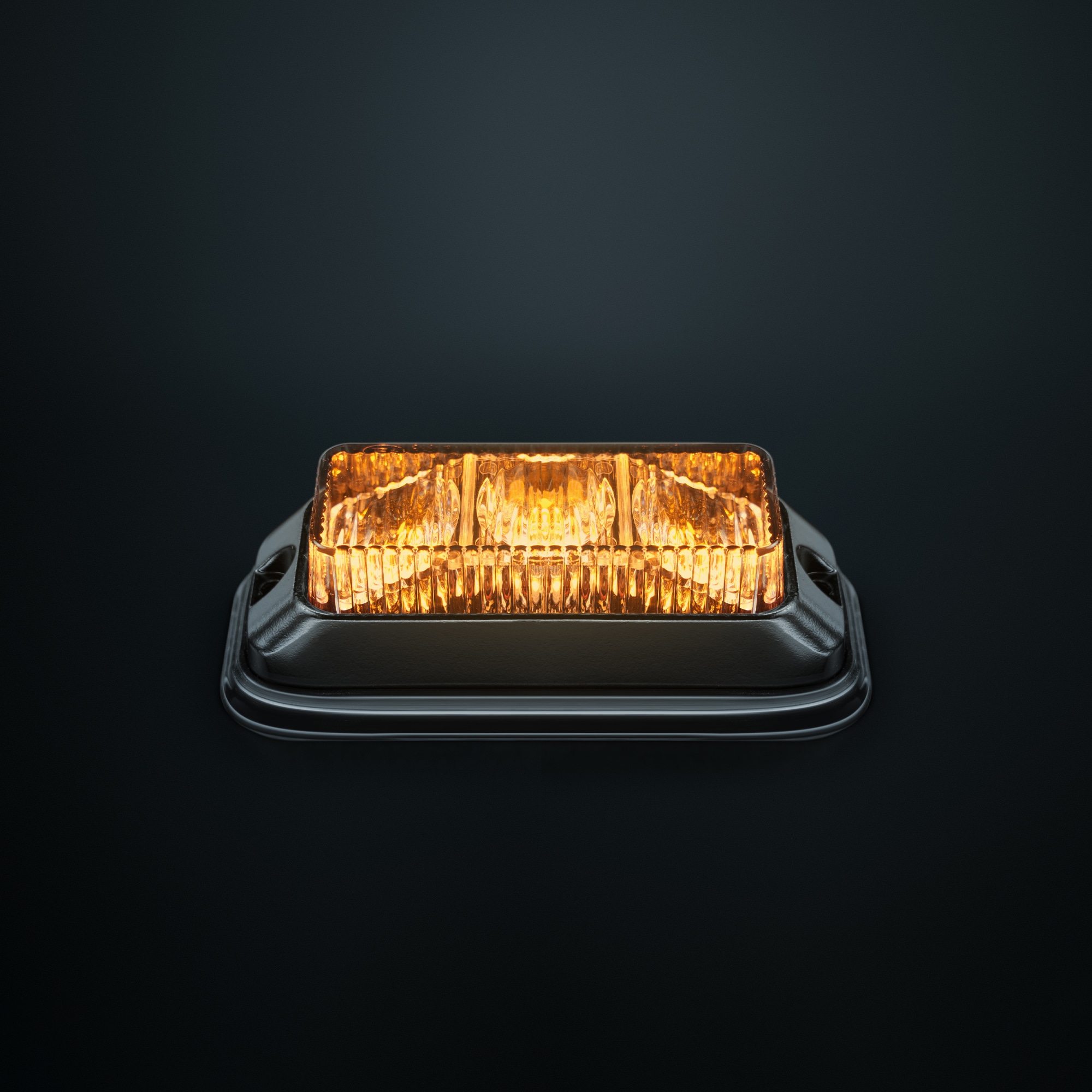 Κατευθυντικό προειδοποιητικό φως πορτοκαλί 3 LED