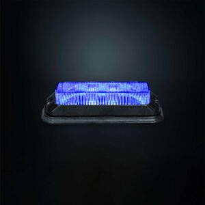 Κατευθυντικό φως προειδοποίησης μπλε με 4 LED