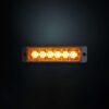 Κατευθυντικό φως προειδοποίησης πορτοκαλί με 6 LED