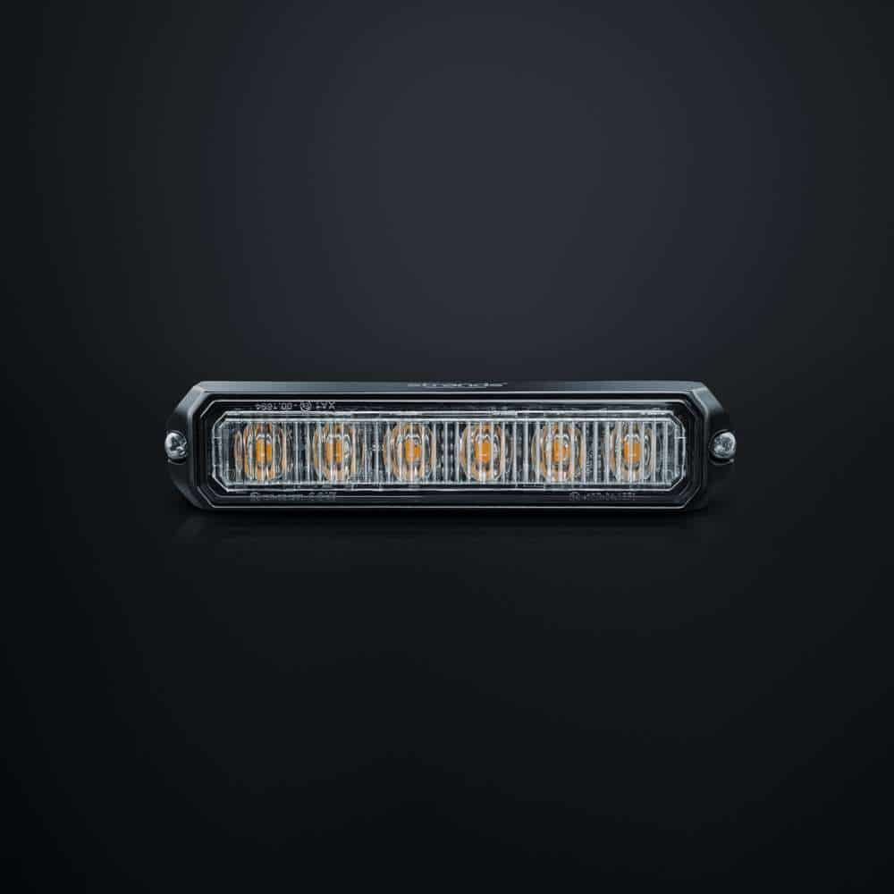 Κατευθυντικό φως προειδοποίησης πορτοκαλί με 6 LED - Image 5