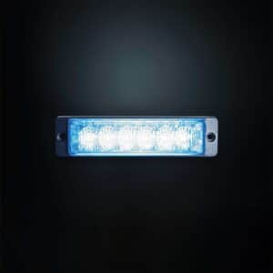 Κατευθυντικό φως προειδοποίησης μπλε με 6 LED