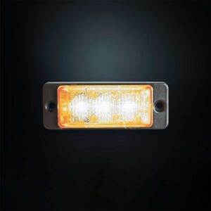 Κατευθυντικό φως προειδοποίησης πορτοκαλί με 3 LED, εγκεκριμένο ADR
