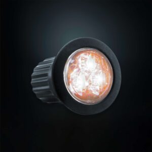 Στρογγυλό κατευθυντικό φως προειδοποίησης με 3 LED