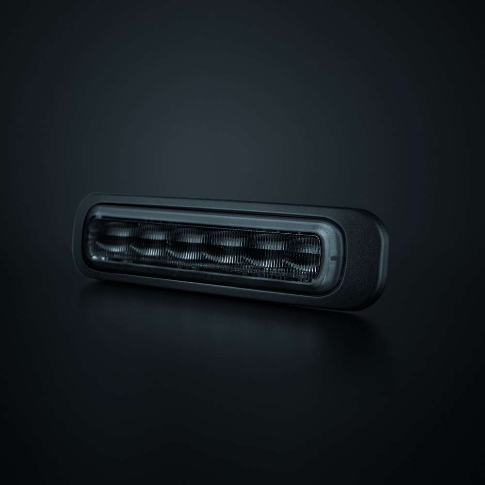 Κατευθυντικό προειδοποιητικό φως μπλε Dark Knight 6 led - Image 4