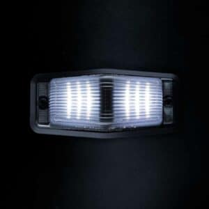 Alternative view of IZE LED Black Bullet Διπλό Φως Θέσης Duo