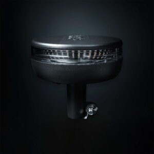 Φάρος προειδοποίησης Led Cruise Light με βάση ιστού / διάφανος φακός