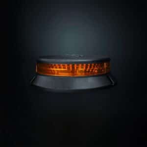 Φάρος Προειδοποίησης LED Cruise Light Επιφανειακής Τοποθέτησης Με Πορτοκαλί Φακό