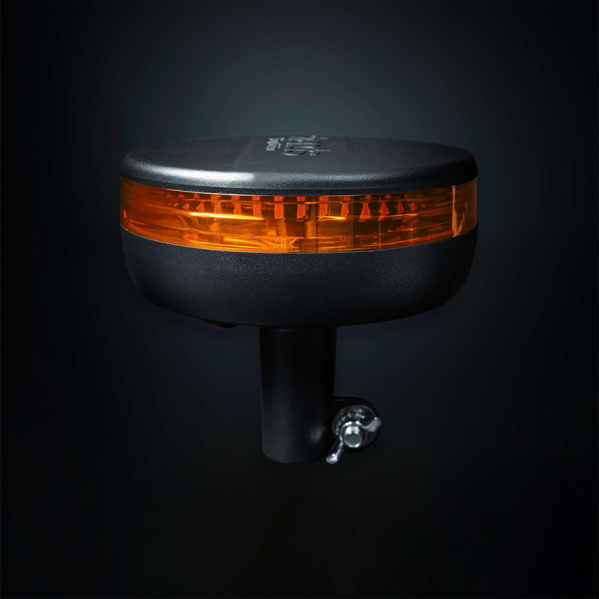 Φάρος Προειδοποίησης LED Cruise Light Με Βάση Ιστού Με Πορτοκαλί Φακό