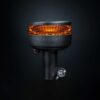 Φάρος προειδοποίησης Led Cruise Light 90mm με βάση ιστού / Πορτοκαλί φακός