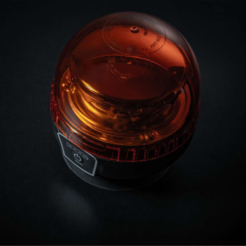 Φορητός Φάρος Big Energy Προειδοποίησης Με Πορτοκαλί Φακό - Image 4