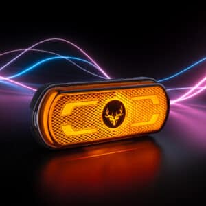 Πλαϊνό φως θέσης με φλας Freedom Ground Line Πορτοκαλί