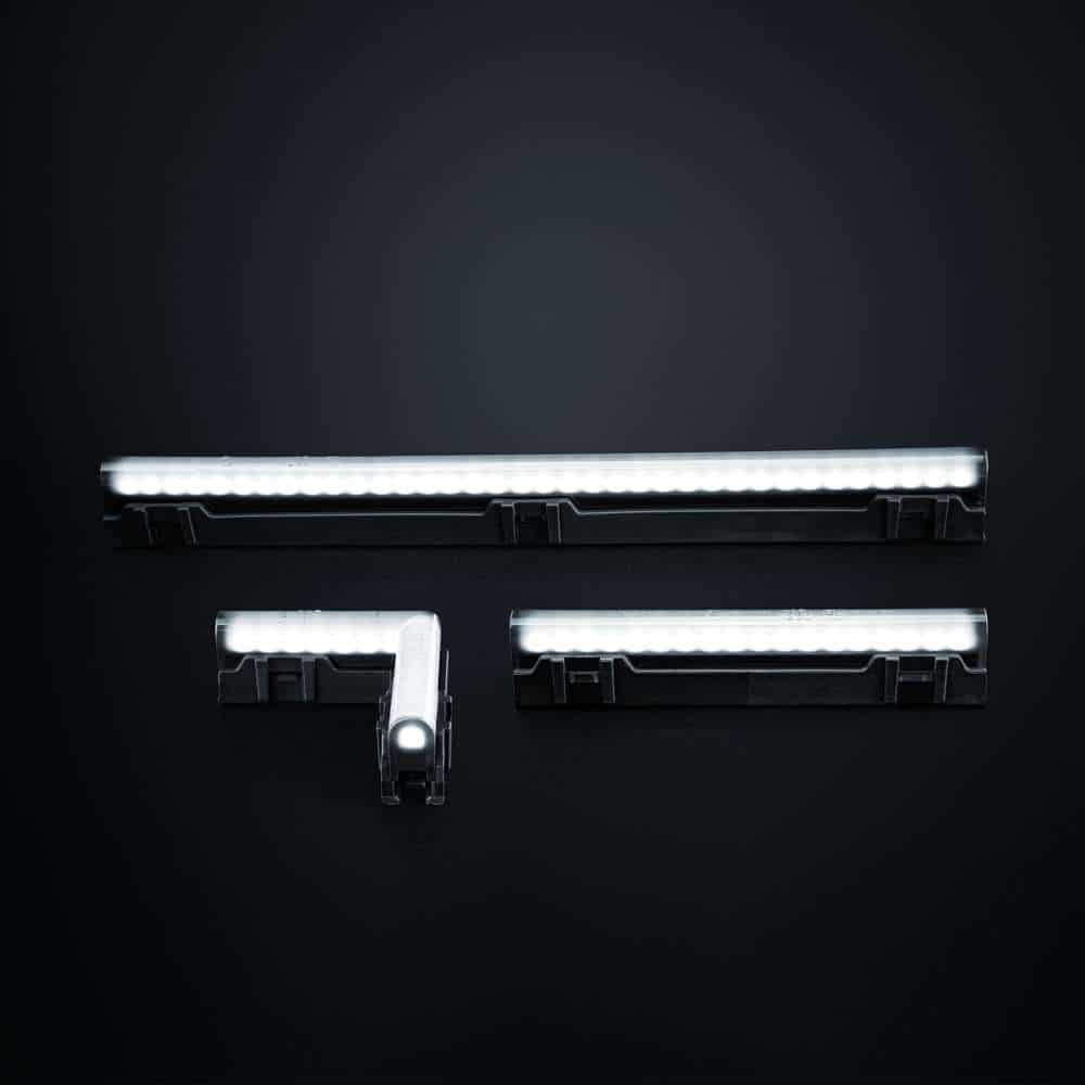 Πλαϊνό Φως Σήμανσης Freedom Dark Line Λευκό Γωνιακό - Image 3