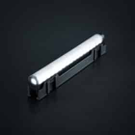 Πλαϊνό Φως Σήμανσης Freedom Dark Line Λευκό Μεσαίο 125mm